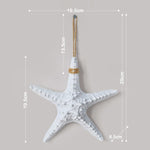 Simple Starfish Modern 3D Mural Flower Vase